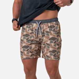Athletic Short - Pintail Camo - Grey Liner