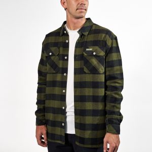 Flannel Shirt - Mallard Green Plaid