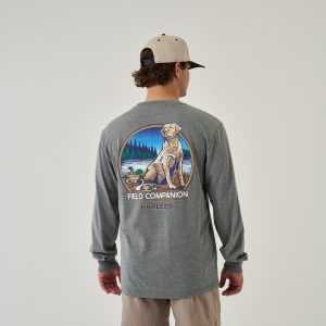 Long Sleeve Tee - Field Companion - Dark Heather Grey