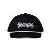 Cap - Georgia Script - Black