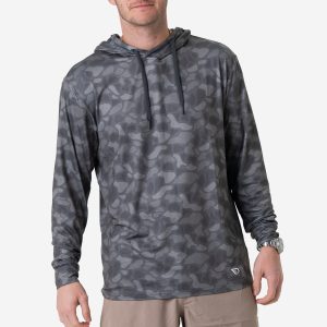 Performance Hoodie - Stone Camo