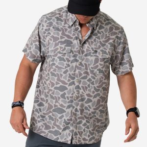Performance Western Shirt -  Classic Deer Camo
