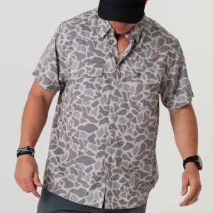 Performance Western Shirt -  Classic Deer Camo