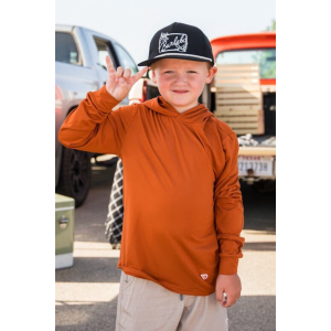 Youth Performance Hoodie - Orange