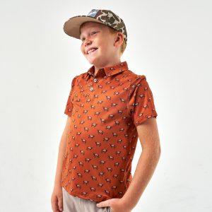 Youth Performance Polo - By The Horns