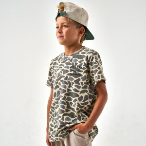 Youth Short Sleeve Tee - Classic Deer Camo