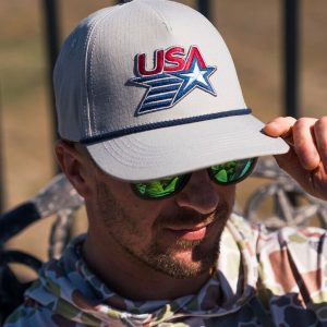 Cap - USA Retro Star - Grey